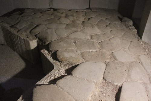 I resti della strada romana ad Ancona