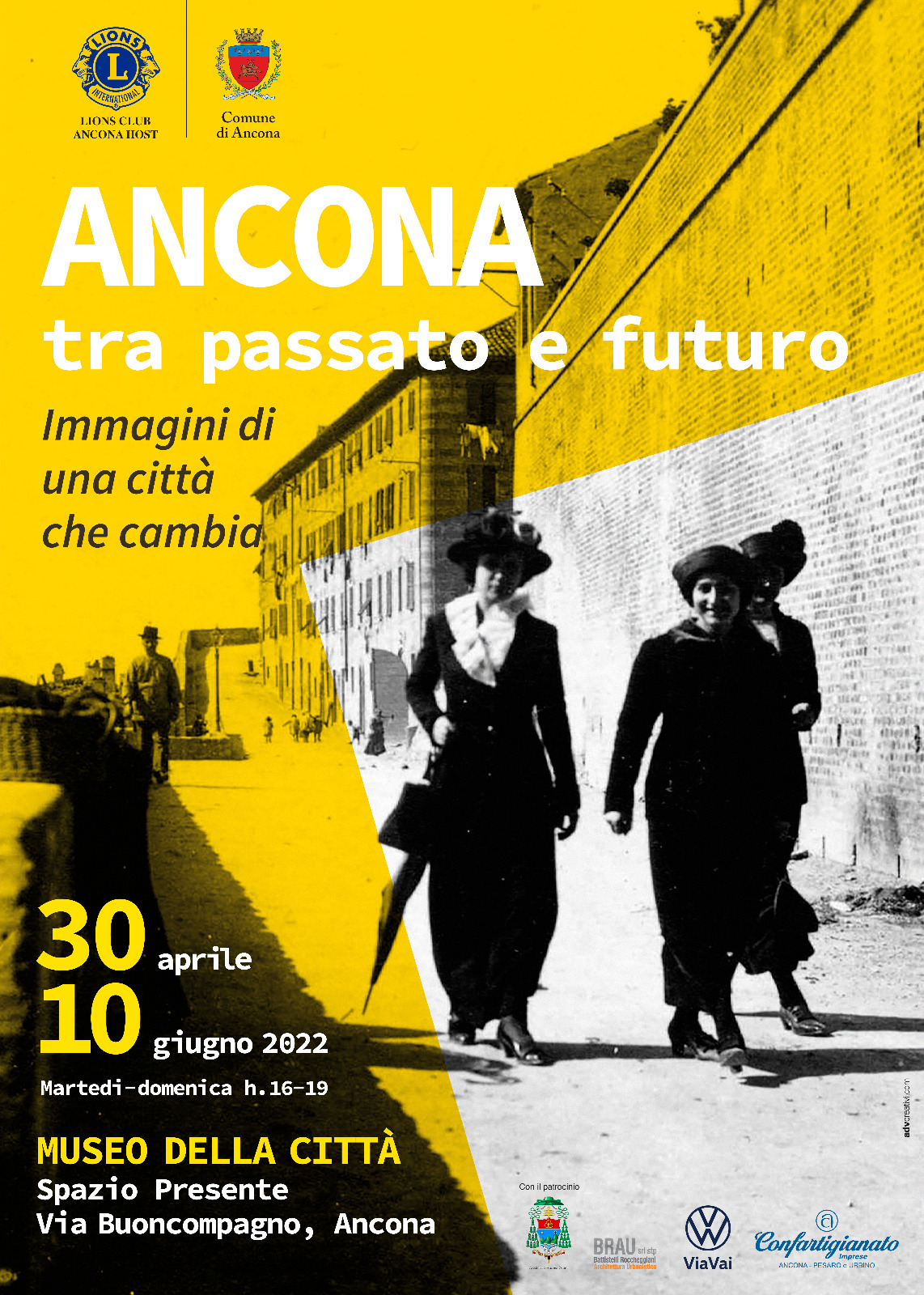 Mostra fotografica dal titolo 'Ancona tra passato e futuro' dal 30 aprile al 10 giugno 2022